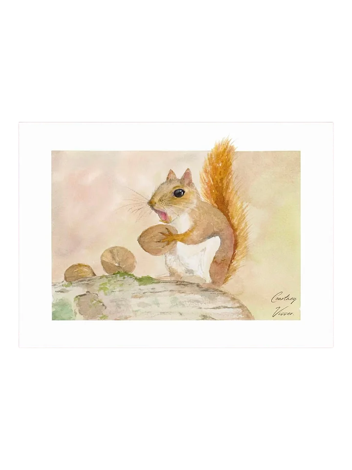 Squirrel print product image (1)