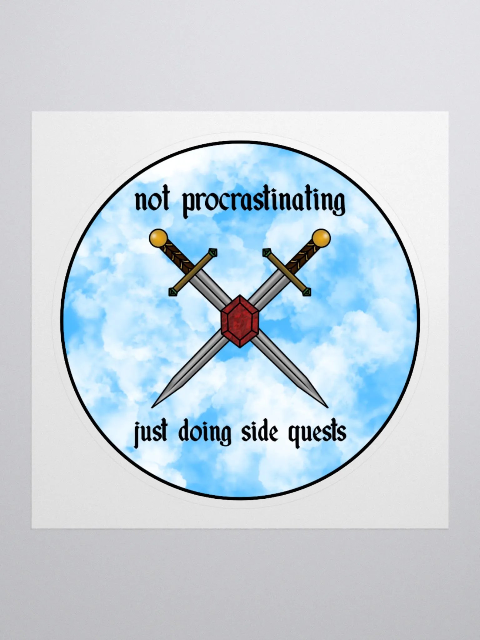 Side Quests Sticker product image (1)