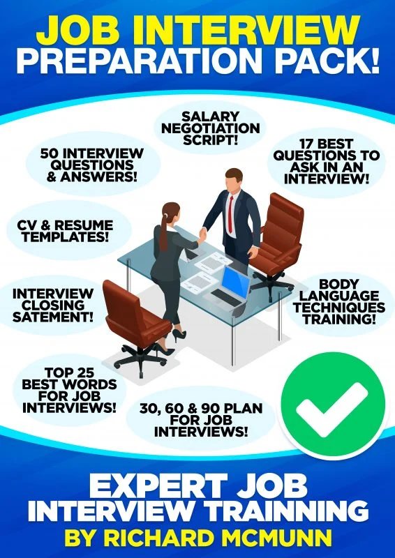 RICHARD MCMUNN'S JOB INTERVIEW PREPARATION PACK! (ULTIMATE EDITION) product image (1)