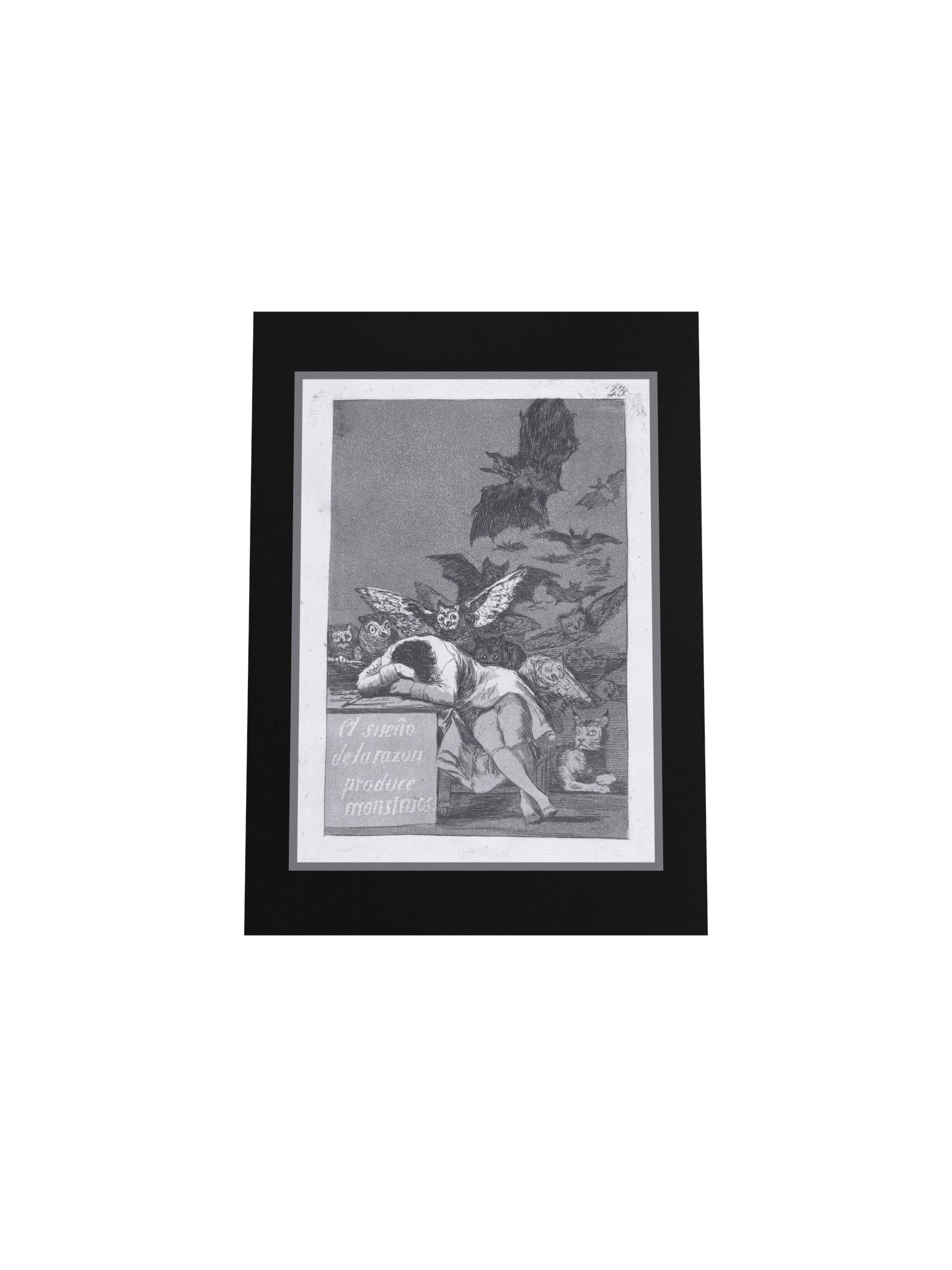 The Sleep of Reason Produces Monsters Print product image (4)