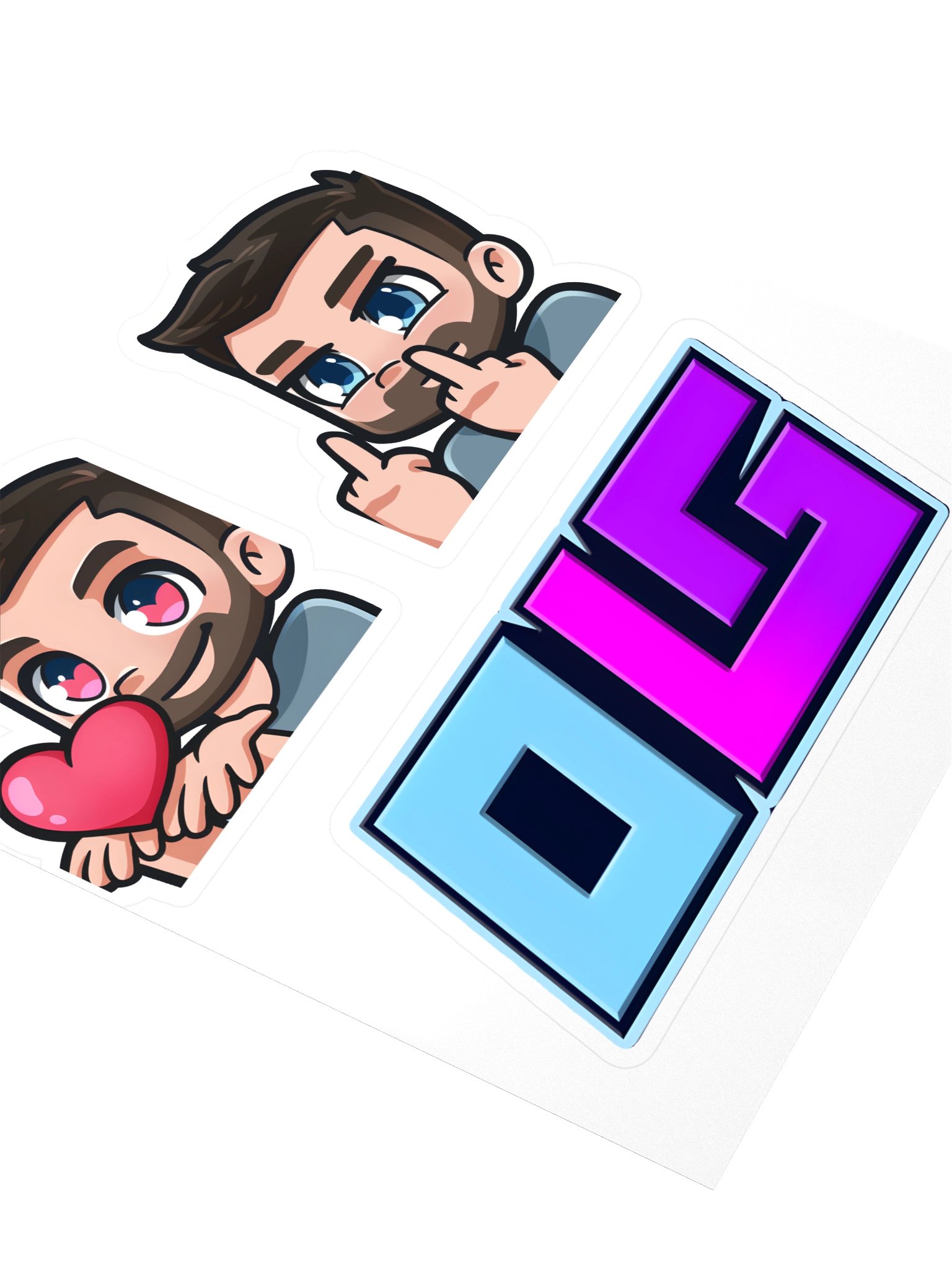 Love Fiddy stickers product image (3)