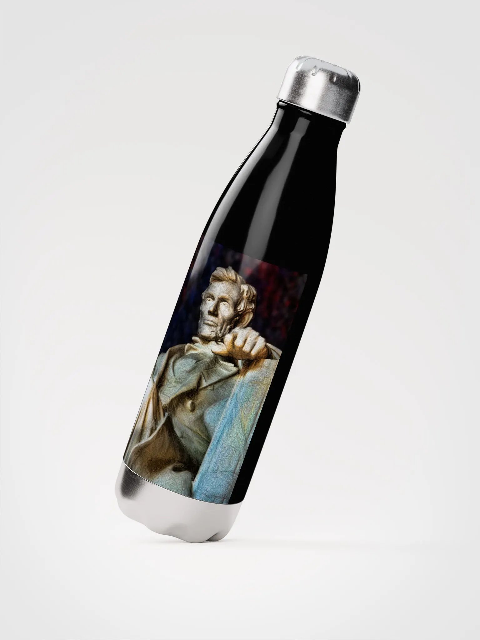 Lincoln Memorial Stainless Steel Waterbottle product image (2)