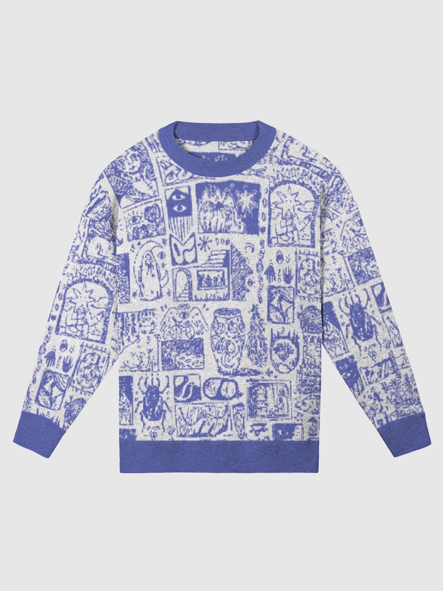 Porcelain Doodlin' Sweater! product image (4)