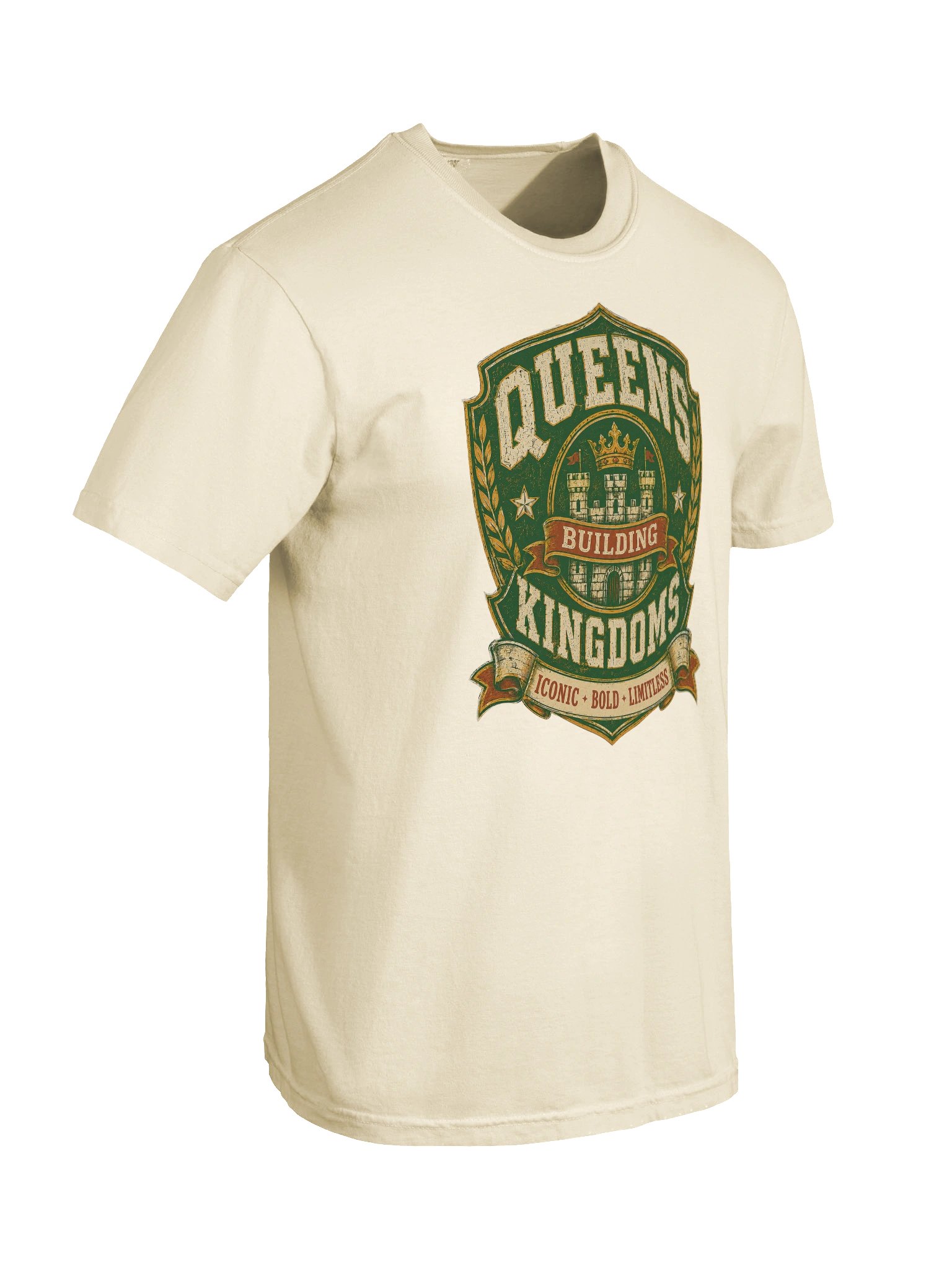 Queens Building Kingdoms Royal Crest Premium T-Shirt product image (23)