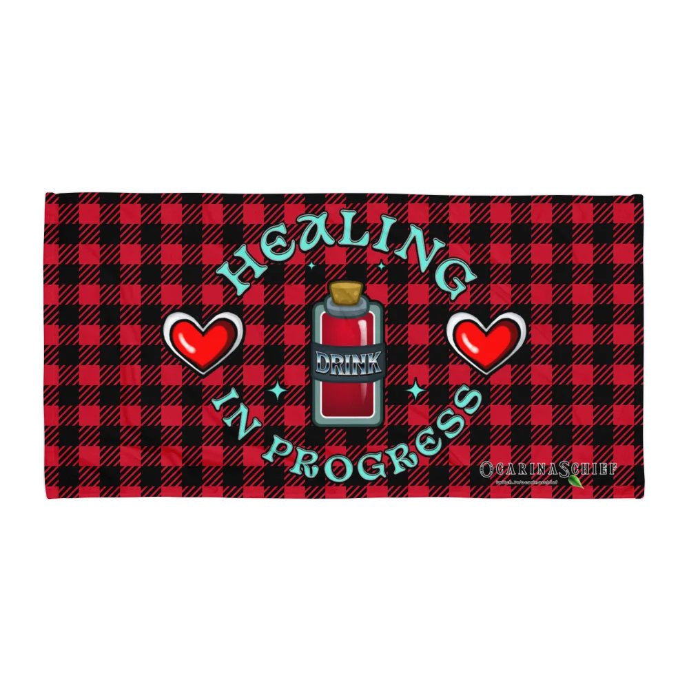 Healing In Progress Sublimated Towel product image (1)