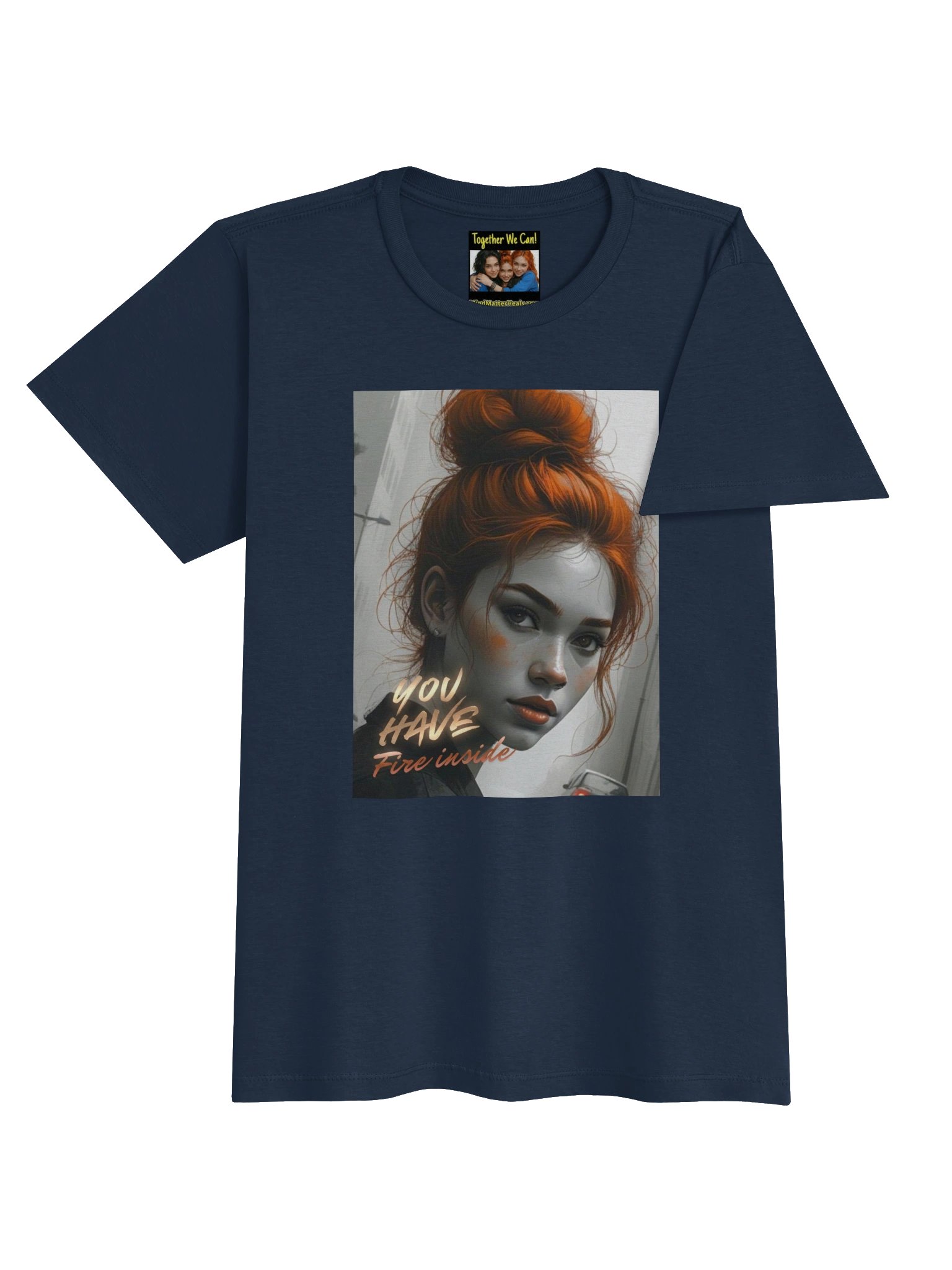 Mind Matter- You Have Fire Inside - Gildan Women's Basic Tee- Softstyle product image (8)