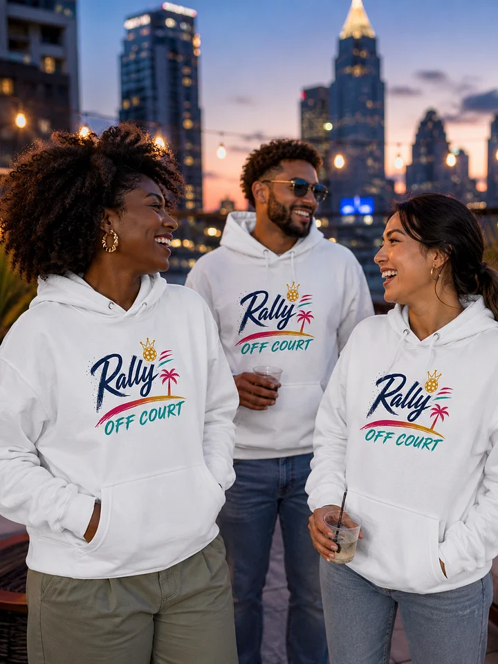 The ROC Alibi Hoodie - White product image (1)
