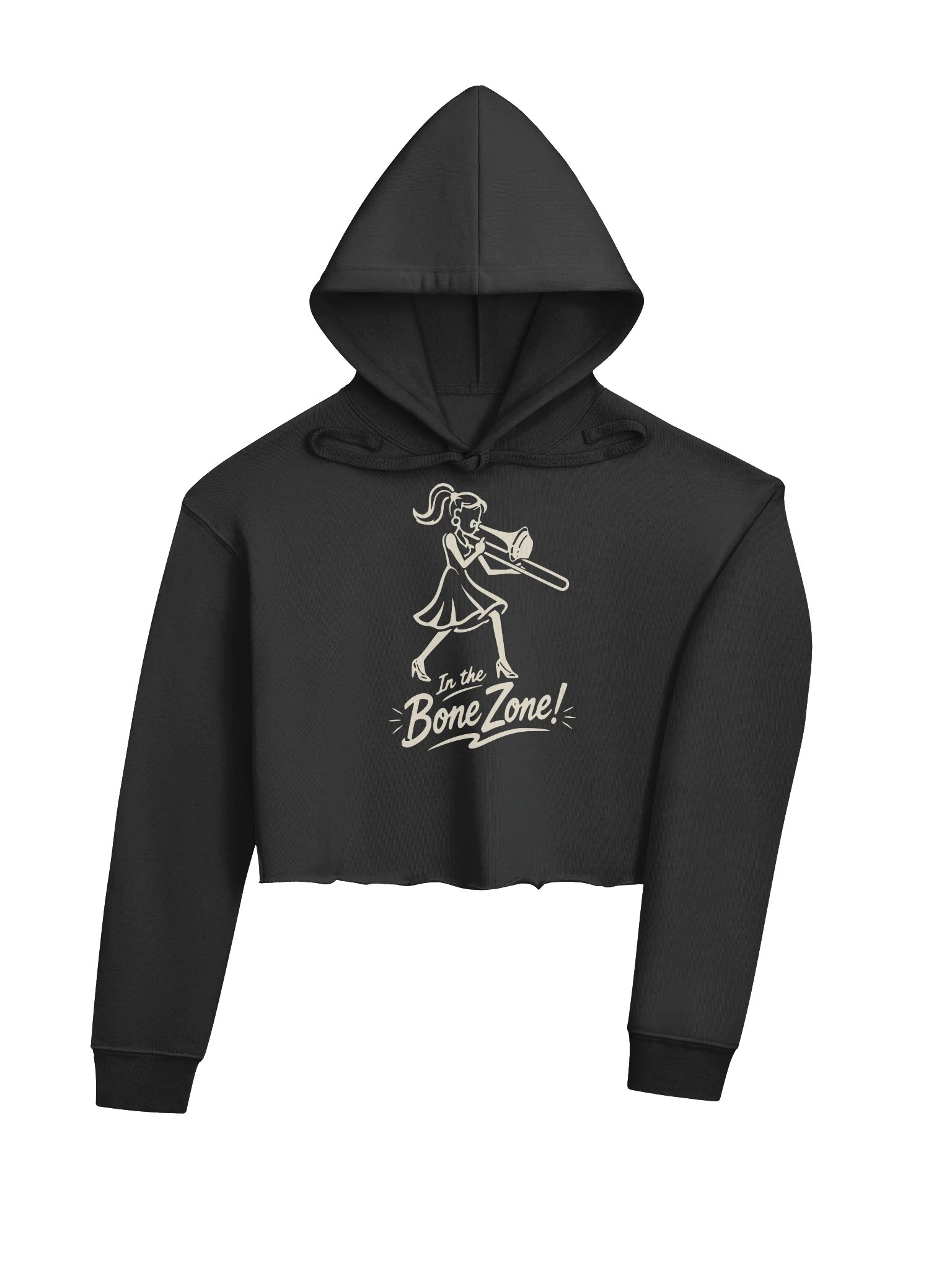 In the Bone Zone! Women's Crop Hoodie product image (10)