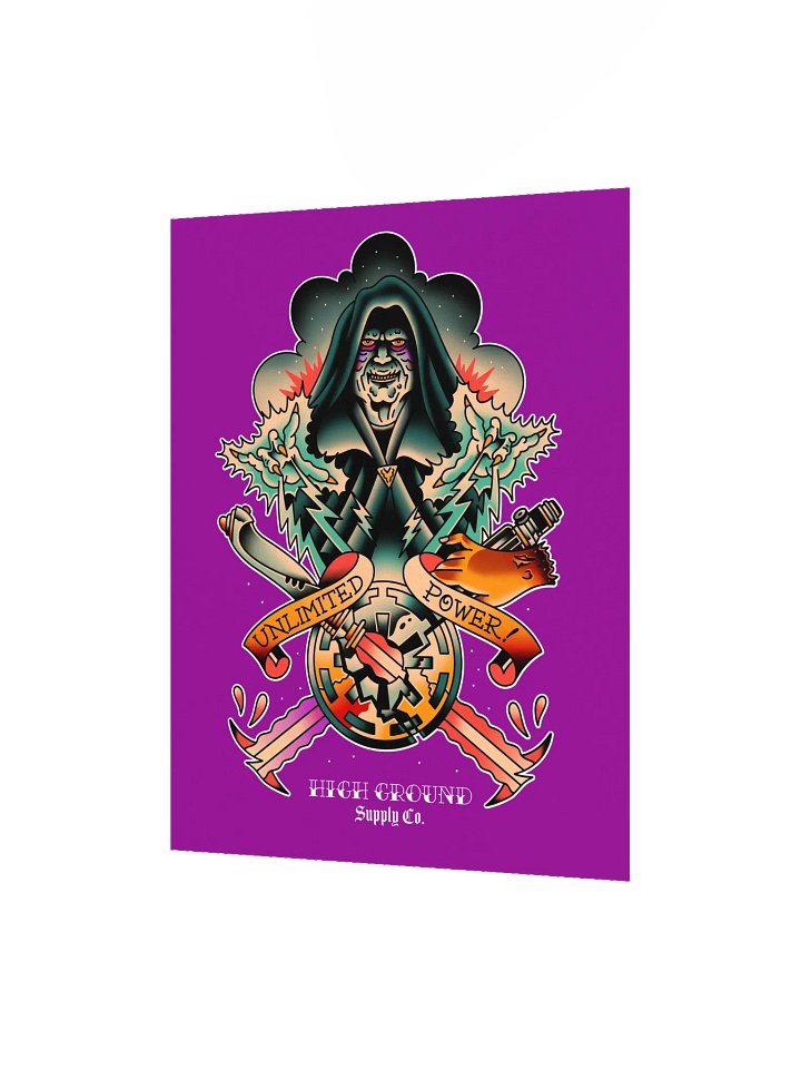 Unlimited Power- Flash Print Windu Purple product image (2)