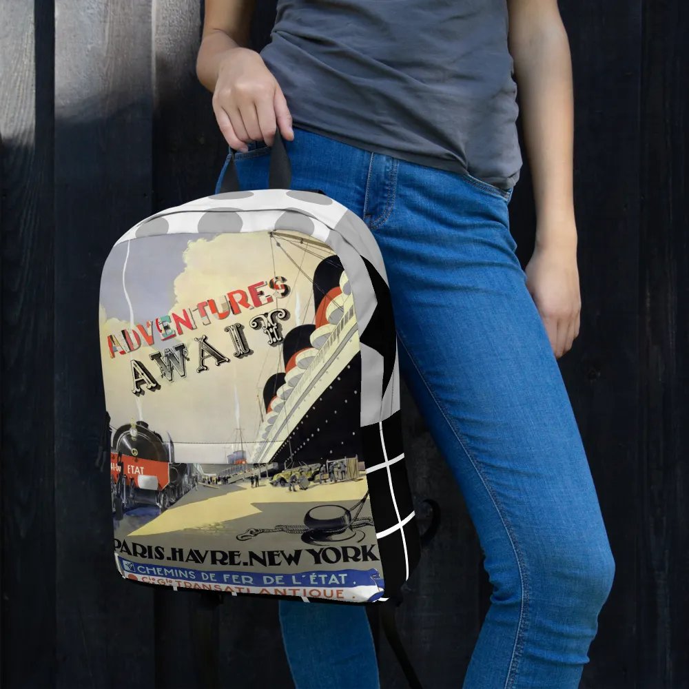 Vintage Travel Connections Backpack product image (5)