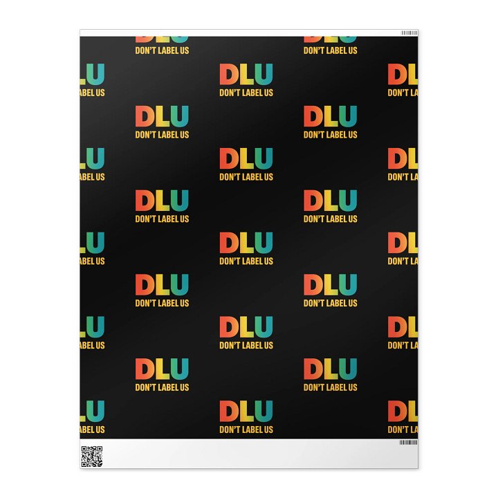 DLU Signature Wrapping Paper product image (2)