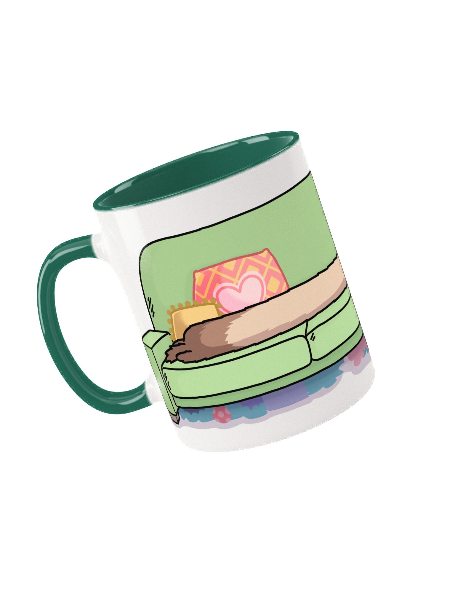 Long Ferret on Sofa | Mug product image (4)