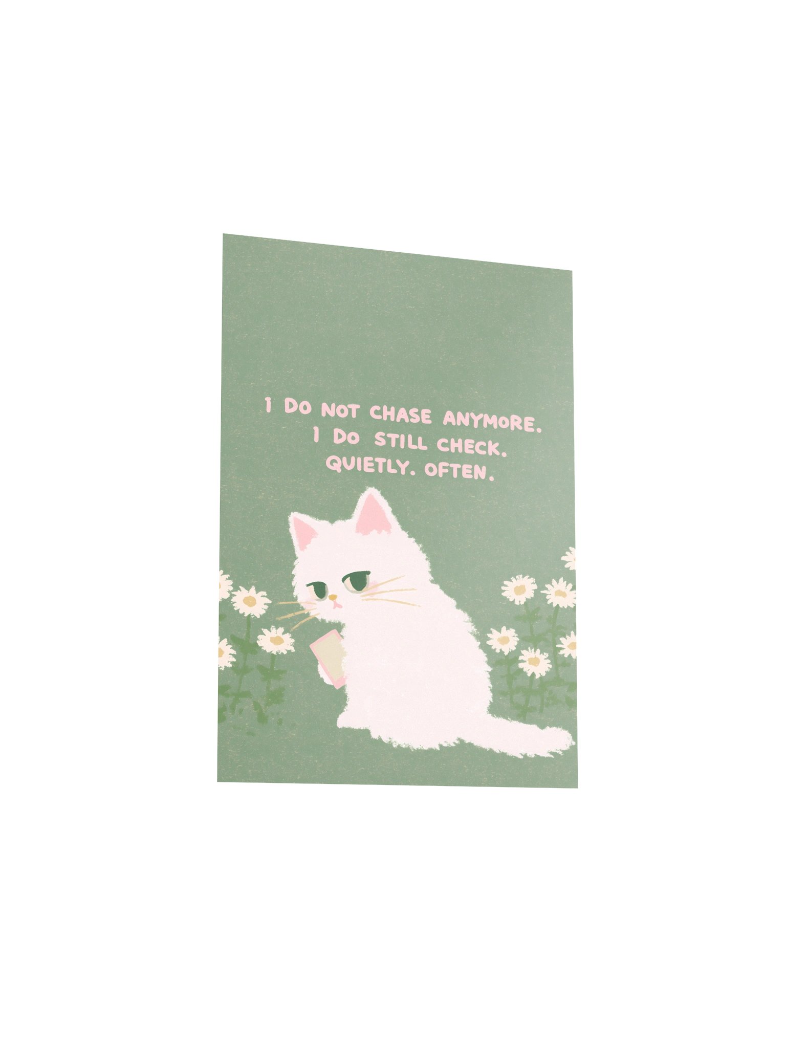 Quietly, Often Cat Poster product image (23)