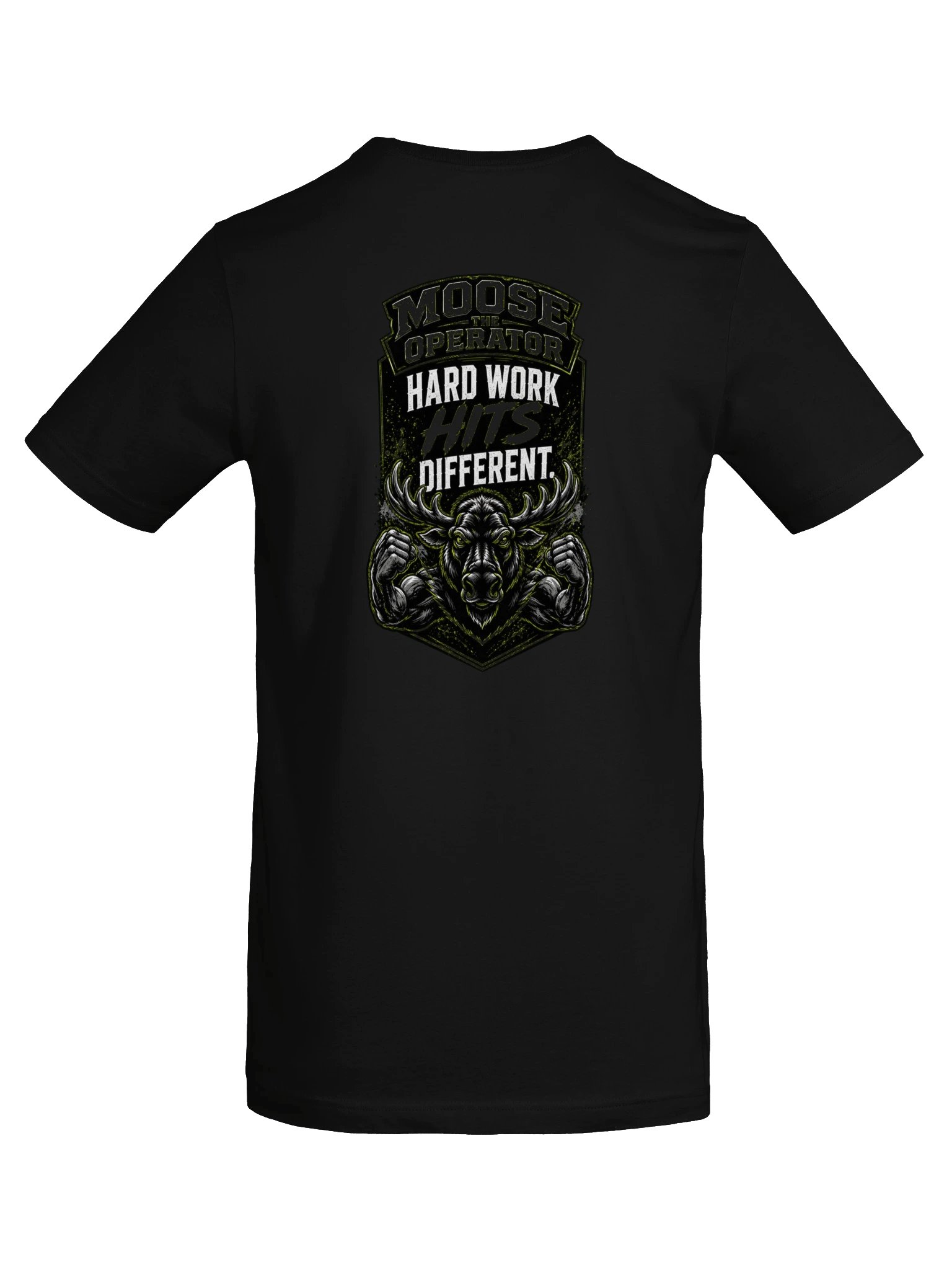 Moose the Operator Hard Work Hits Different Tee product image (21)