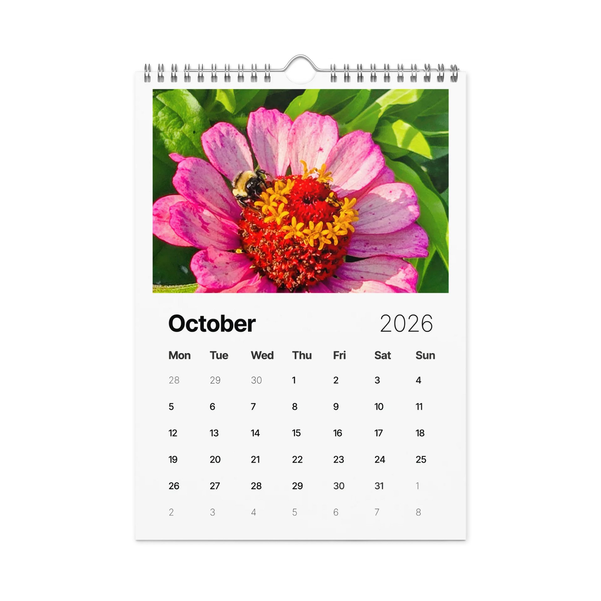 Flower Serenity 2026 Calendar product image (11)
