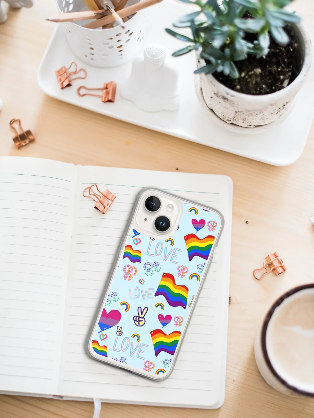 Celebrate Pride Pattern Phone Case product image (1)