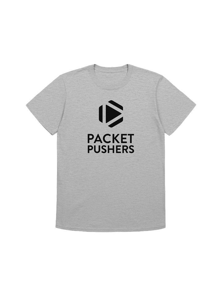 Packet Pushers T Shirt - Black Logo product image (1)
