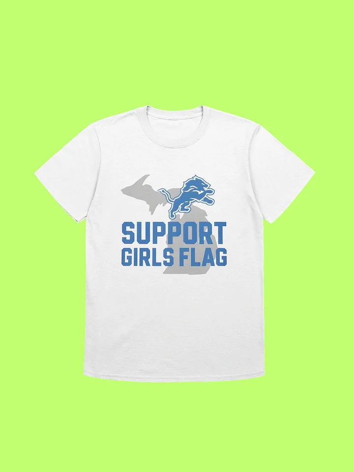 Support Girls Flag Detroit Lions Shirt product image (212)