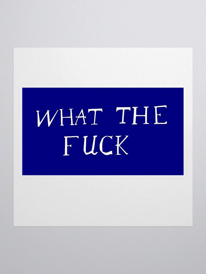 What the F (Sticker Edition) product image (1)