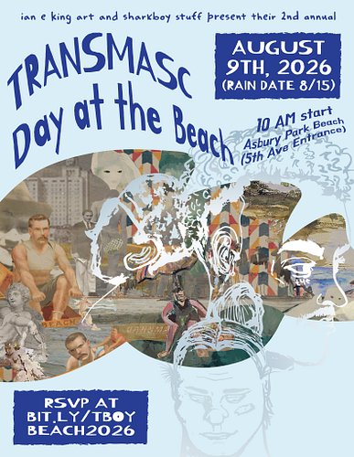 @ianeking.art and @sharkboystuff present what they can now officially consider an “annual event”!

it’s our second annual ⛱️ ...