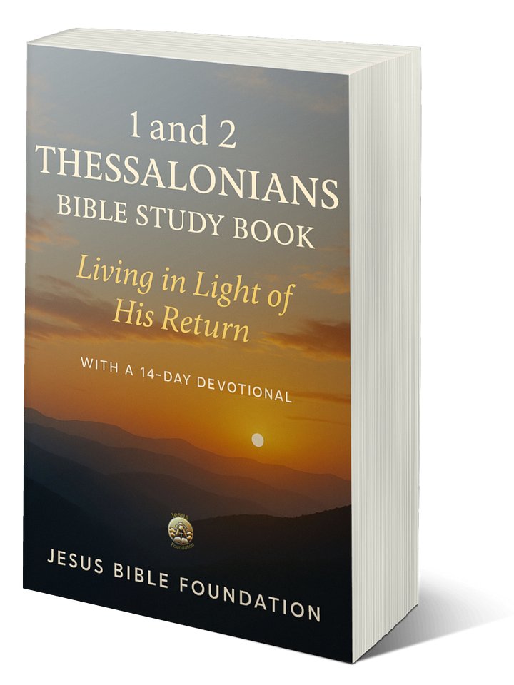 1 and 2 Thessalonians Bible Study Book: Living in Light of His Return with A 14 Days Devotional product image (1)