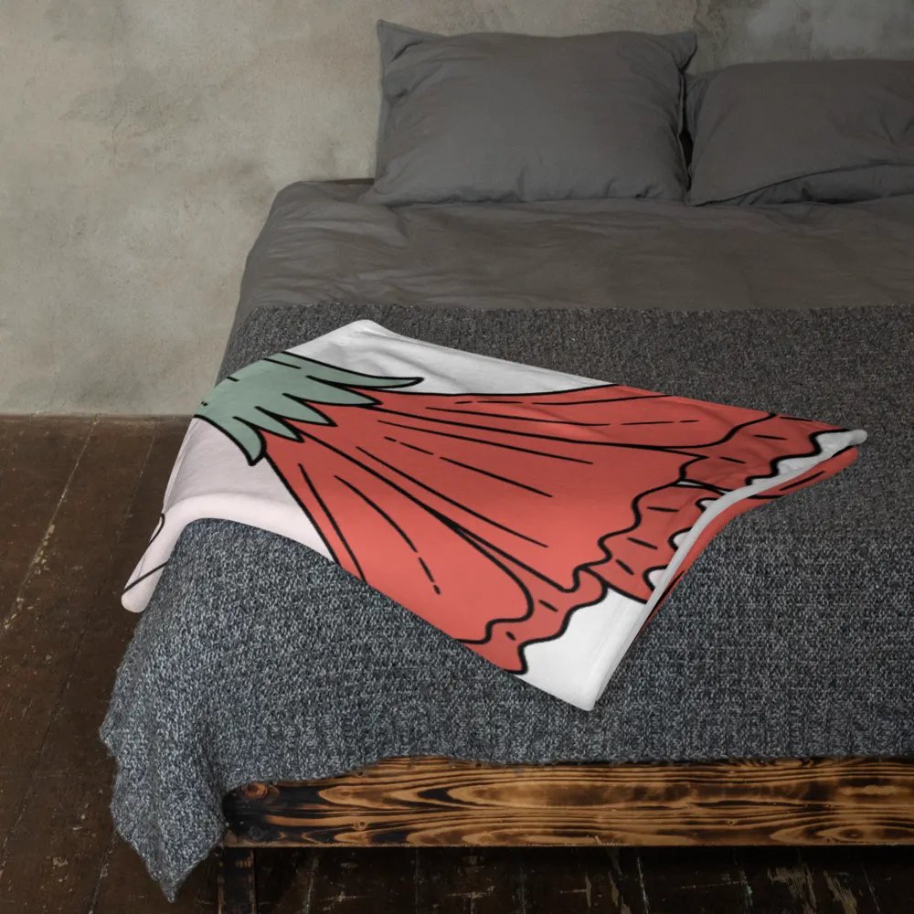 Fluttering Garden Throw Blanket product image (23)