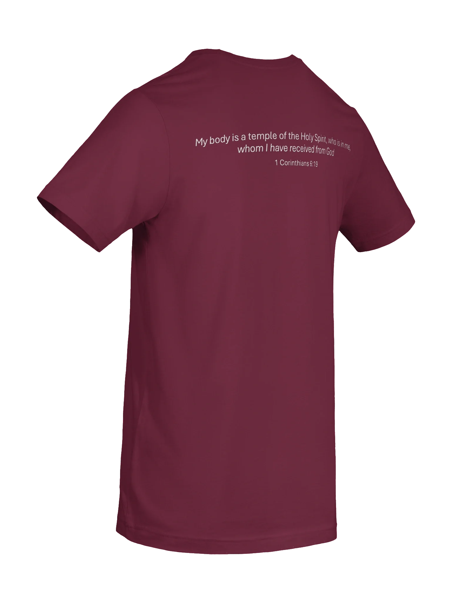 His House Unisex T-Shirt - 1 Cor 6:19 Scripture by His House