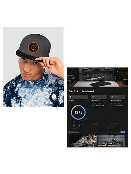 T.A.M.S & Snapback Hat Bundle