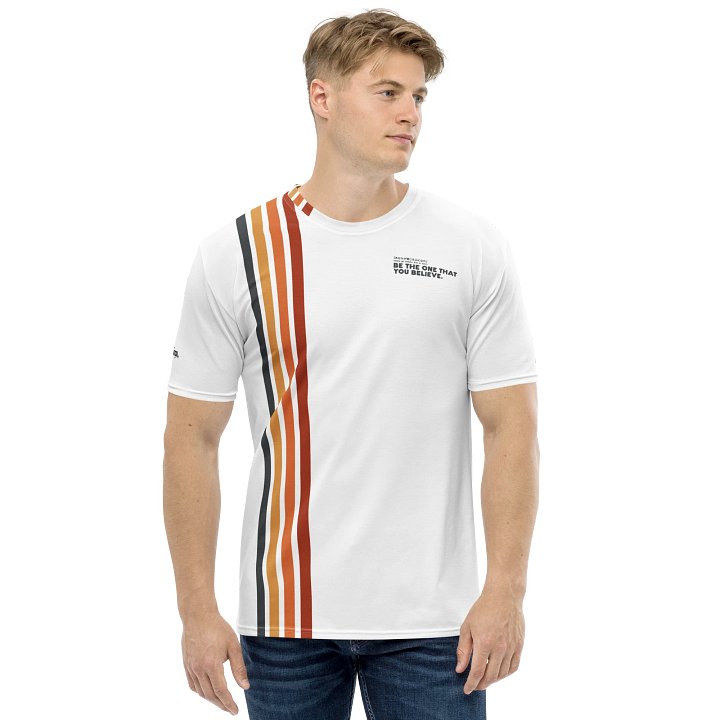 Vibrant Retro Stripes All-Over T-Shirt product image (2)