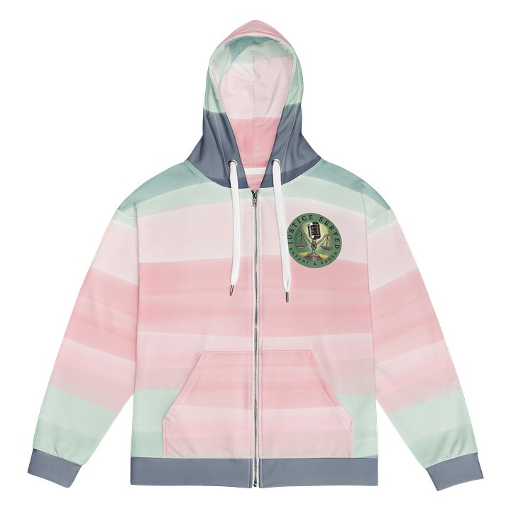 Justice Served Zip Hoodie - Unisex product image (1)