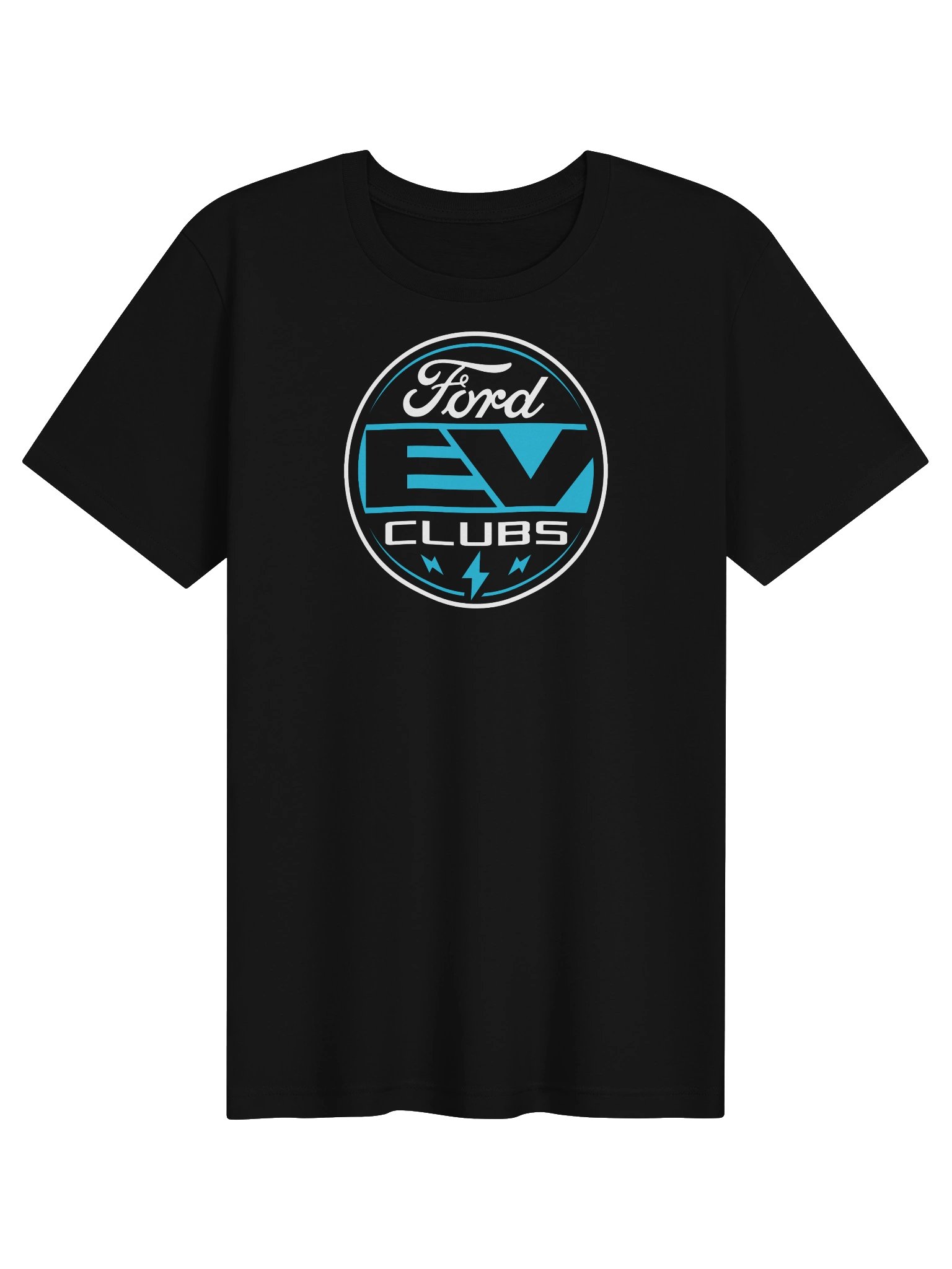 Ford EV Clubs T-shirt (Black) product image (1)