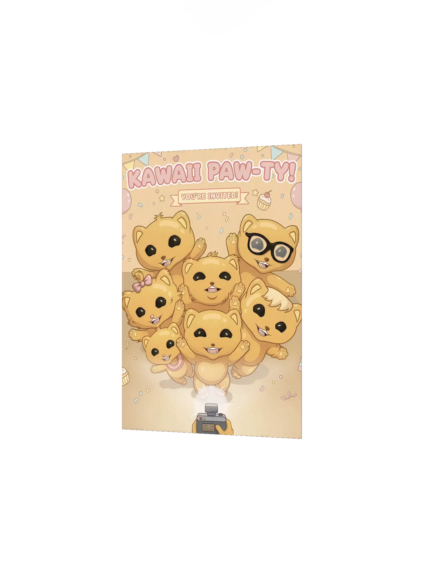 KITTEN NUGGET PAW-TY POSTER product image (6)