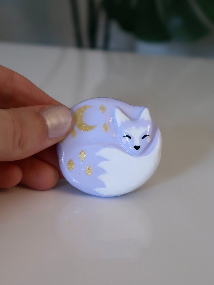 Lavender Fox - Worry Stone product image (1)