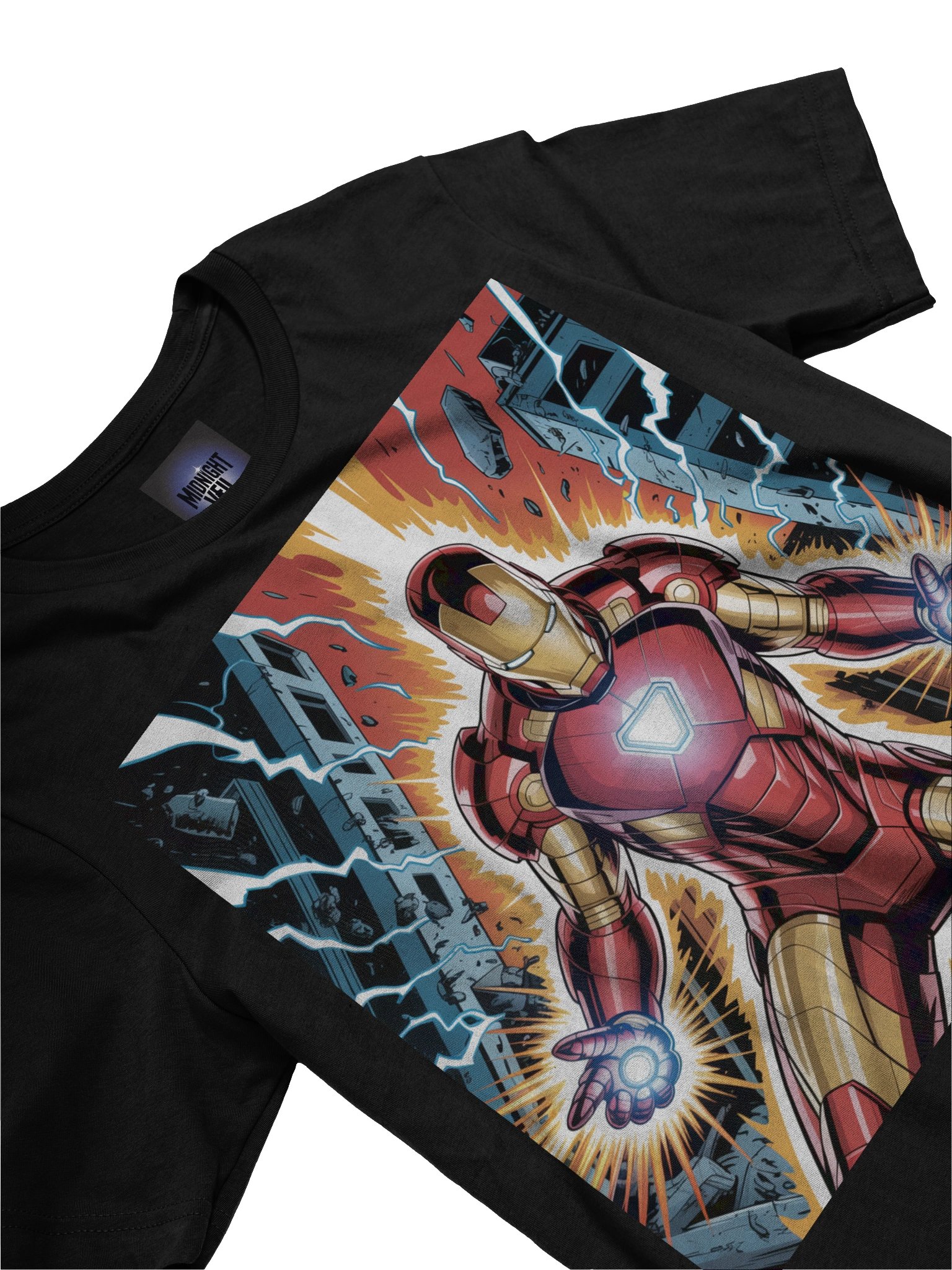 Iron Man Repulsor Eclipse Supersoft T-Shirt product image (5)