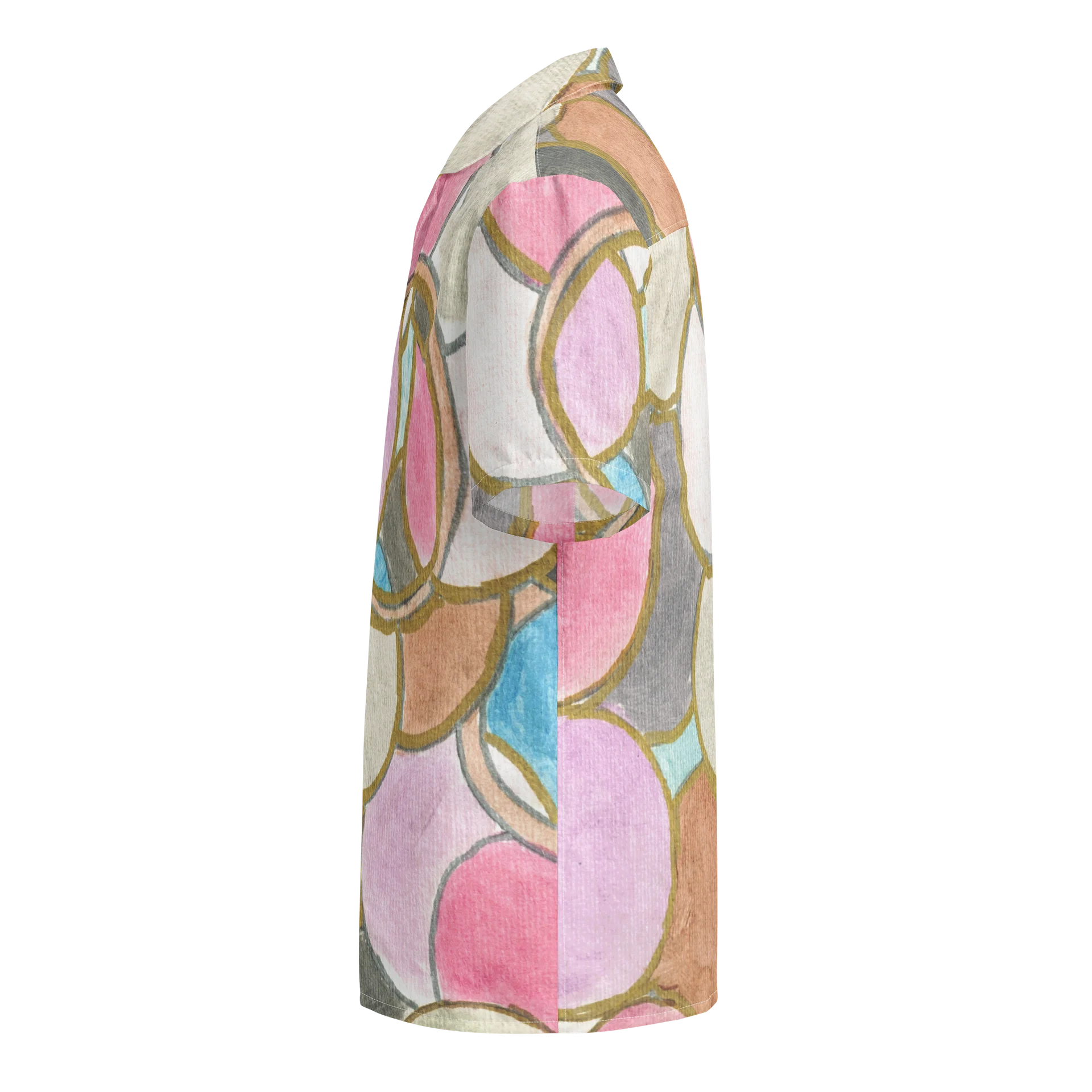 Pastel Orbit Hawaiian Shirt product image (3)