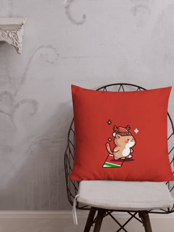 Santa gang crosswalk - Red Reindeer cat product image (1)