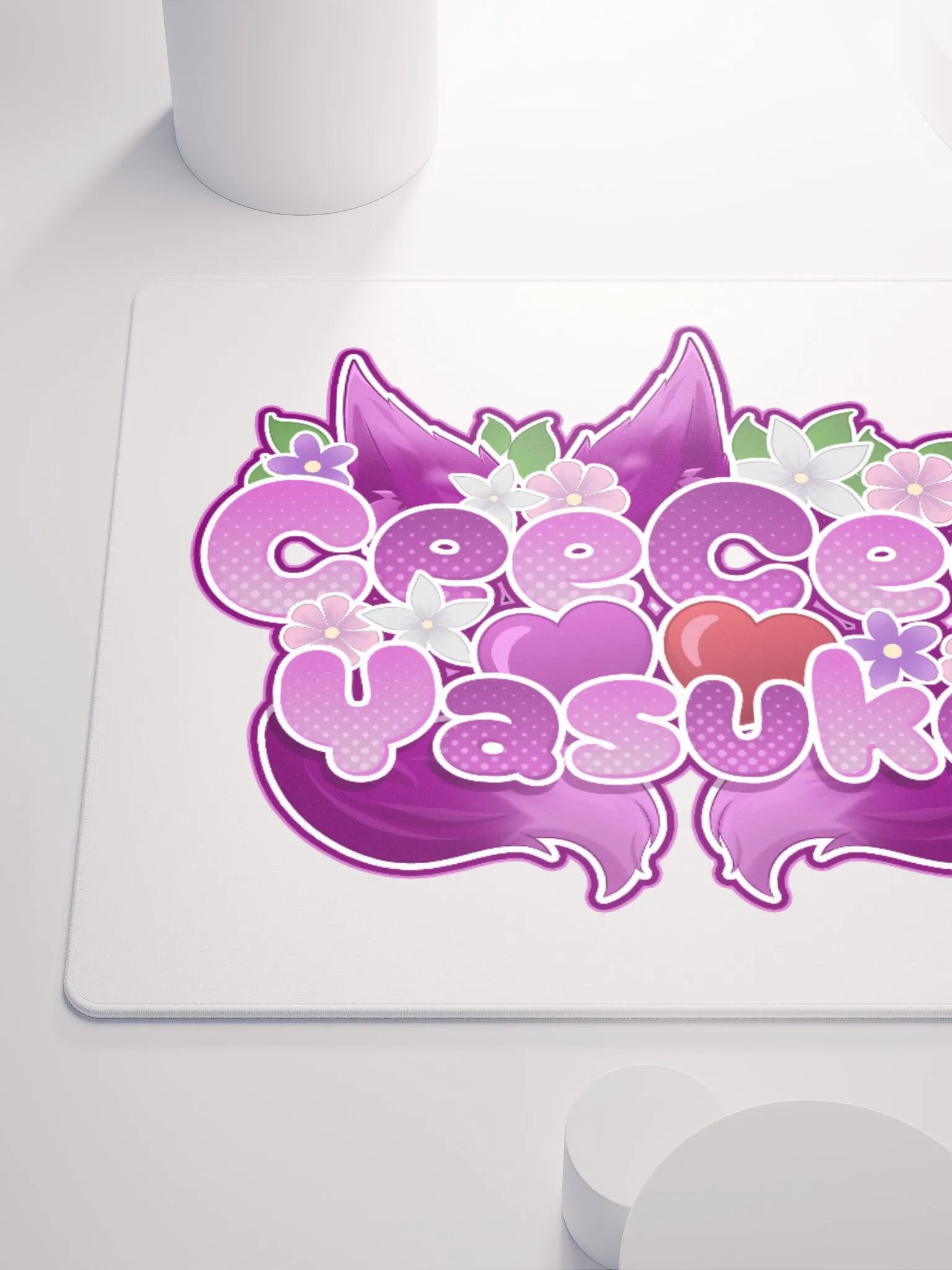 Yasuko Floral Gaming Mouse Pad product image (10)