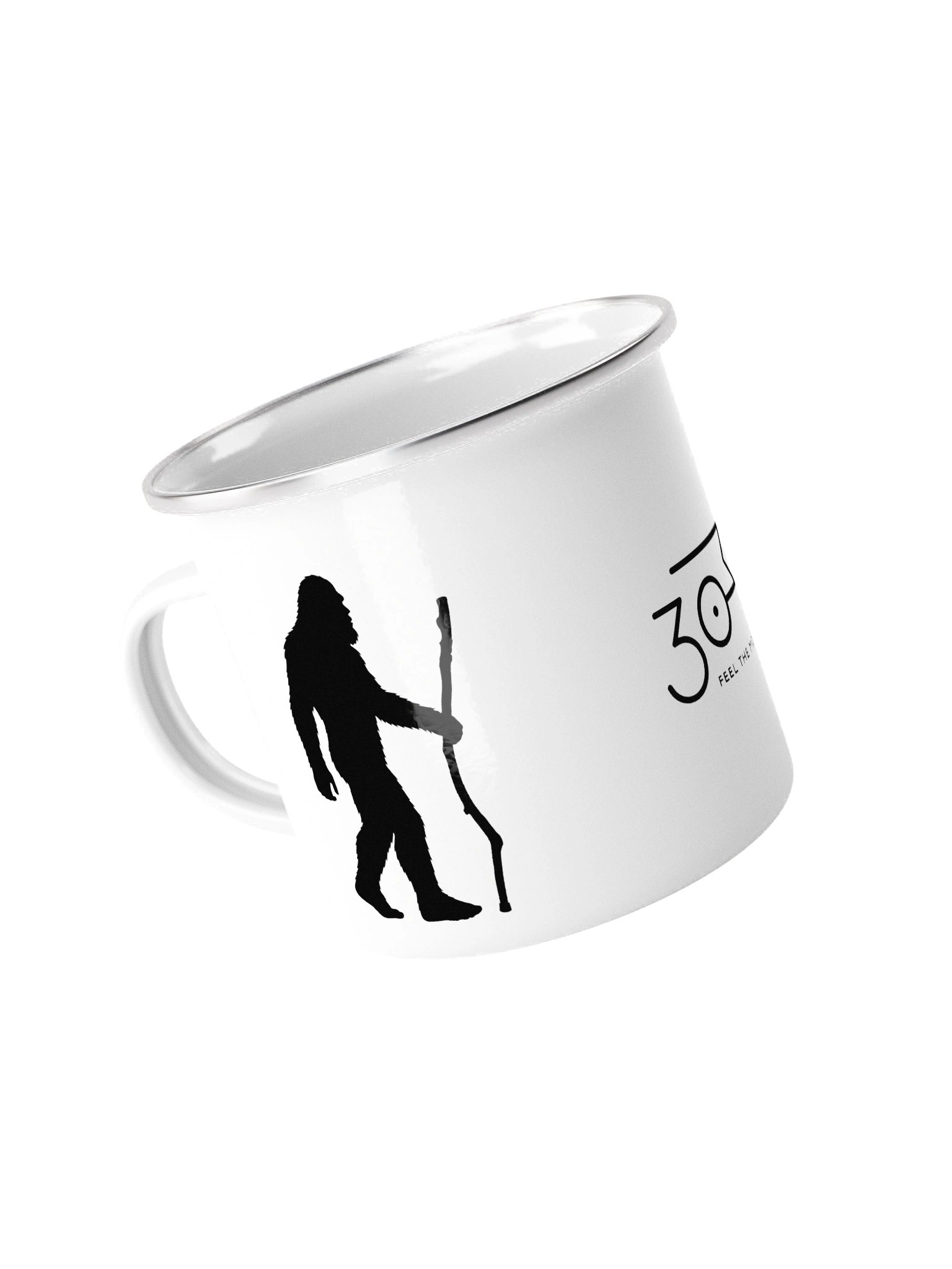 Sasquatch Stick-Walker Camp Mug | 12 oz. product image (2)