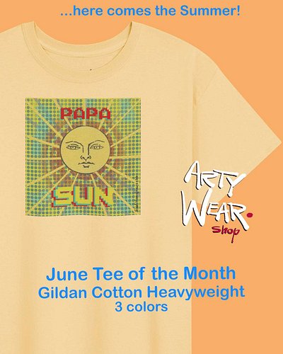 OMG, it's almost June! Another gorgeous hand-drawn design from ArtyWear.Shop 
Human-Made - Woman-Owned Art by Kathlynne Moonf...
