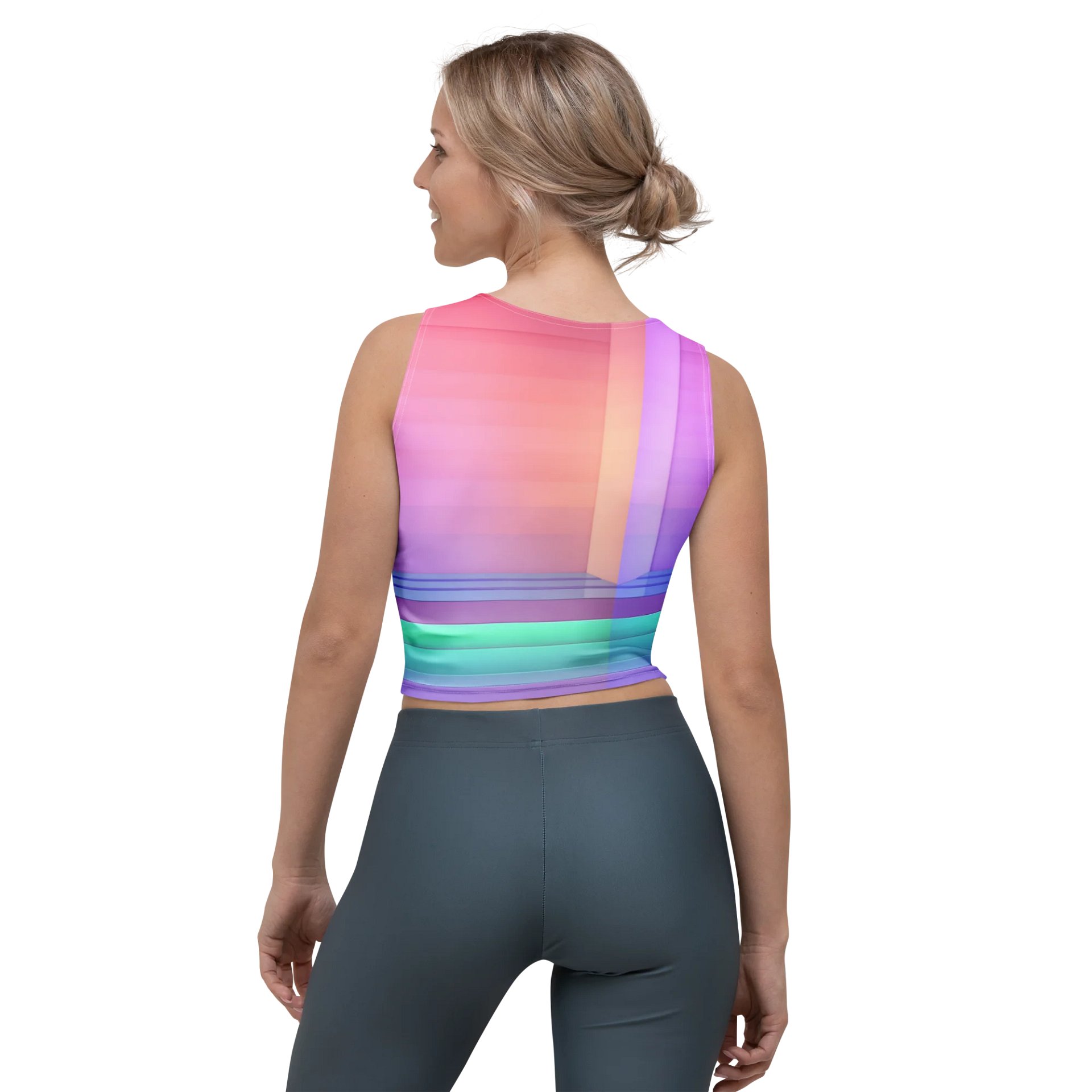 Cosmic Gradient Allure Crop Top product image (2)