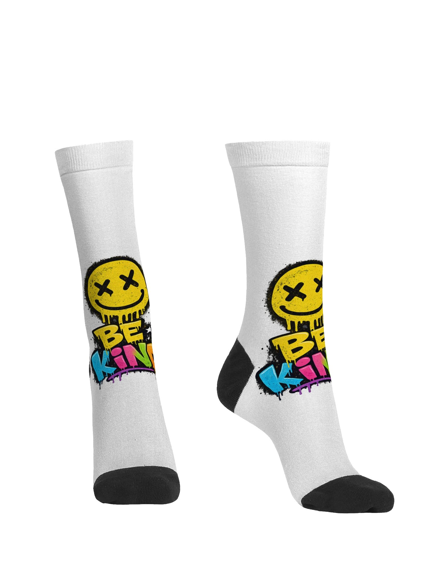 BE KIND Face Logo Crew Socks product image (2)
