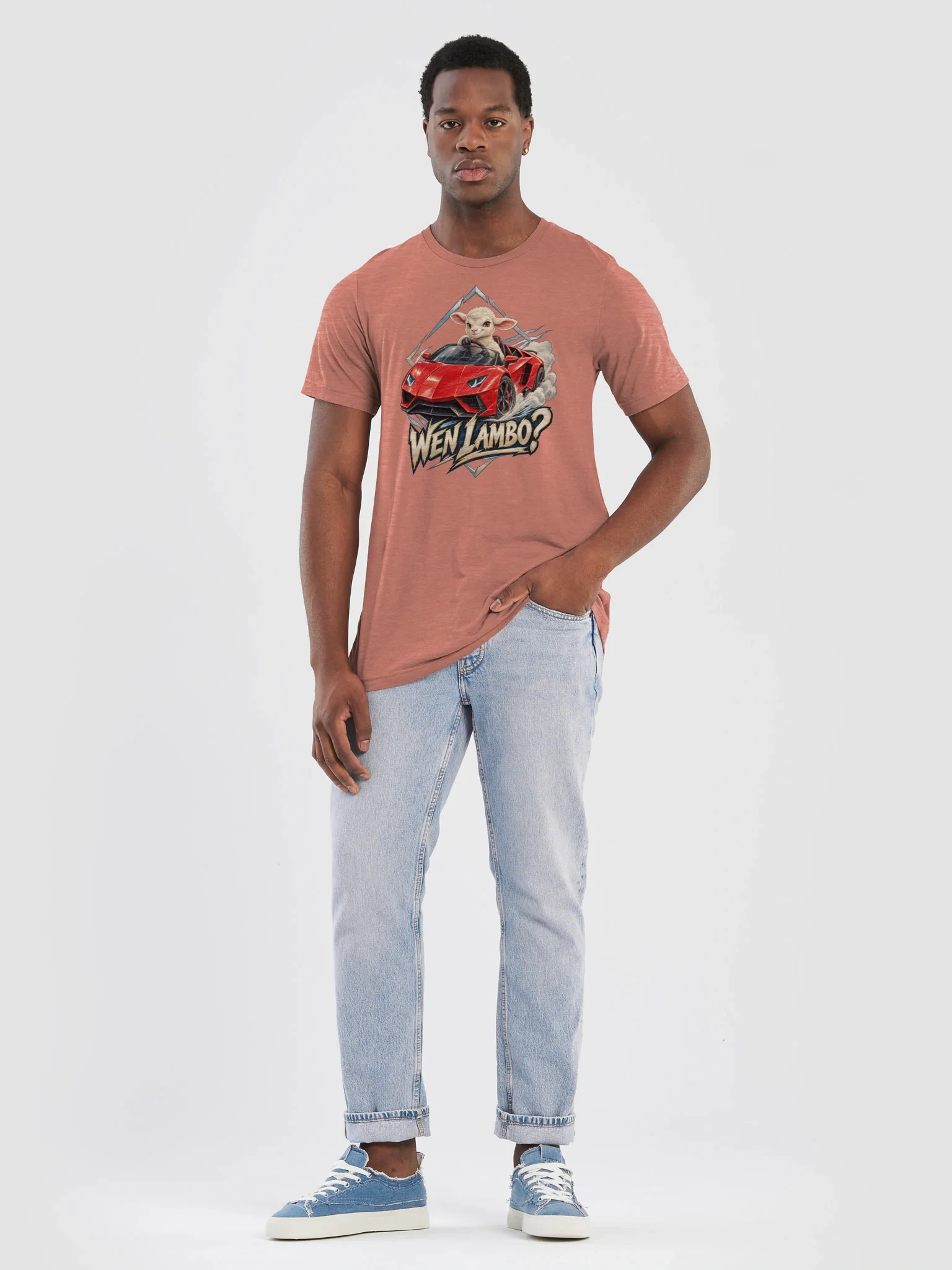 Wen Lambo? Tri-Blend Tee preview 38