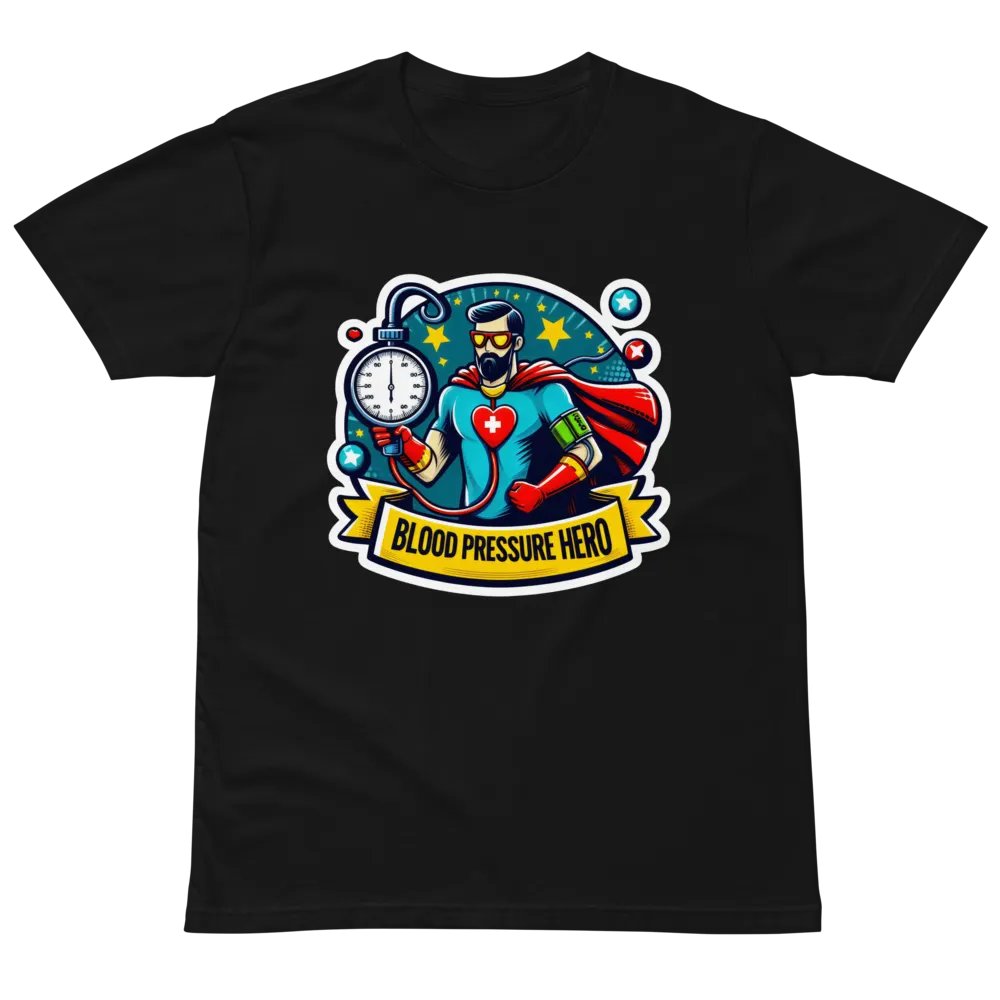 Blood Pressure Hero Unisex Tee product image (3)