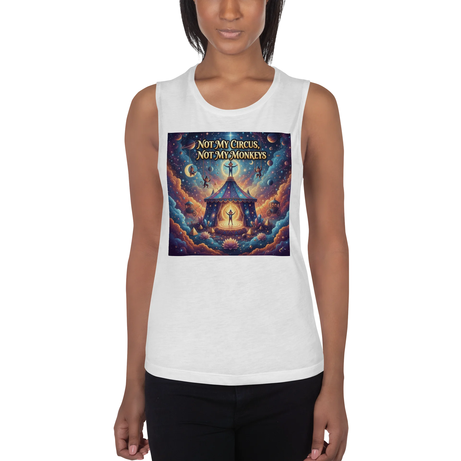 Cosmic Circus -Flowy Tank product image (1)
