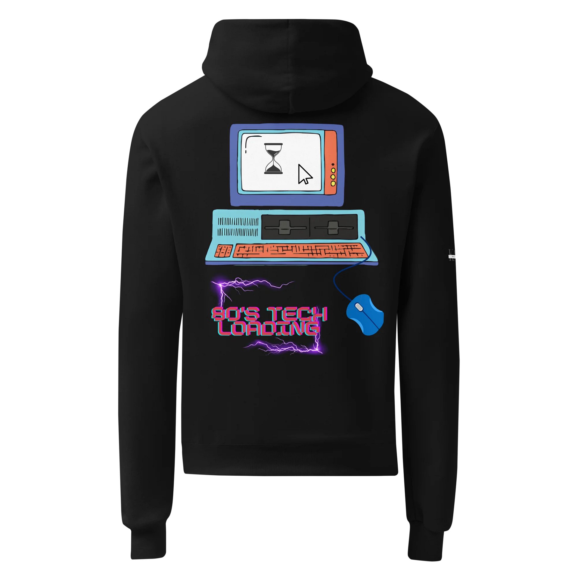 Retro-Tech Loading Champion Hoodie for Women product image (2)