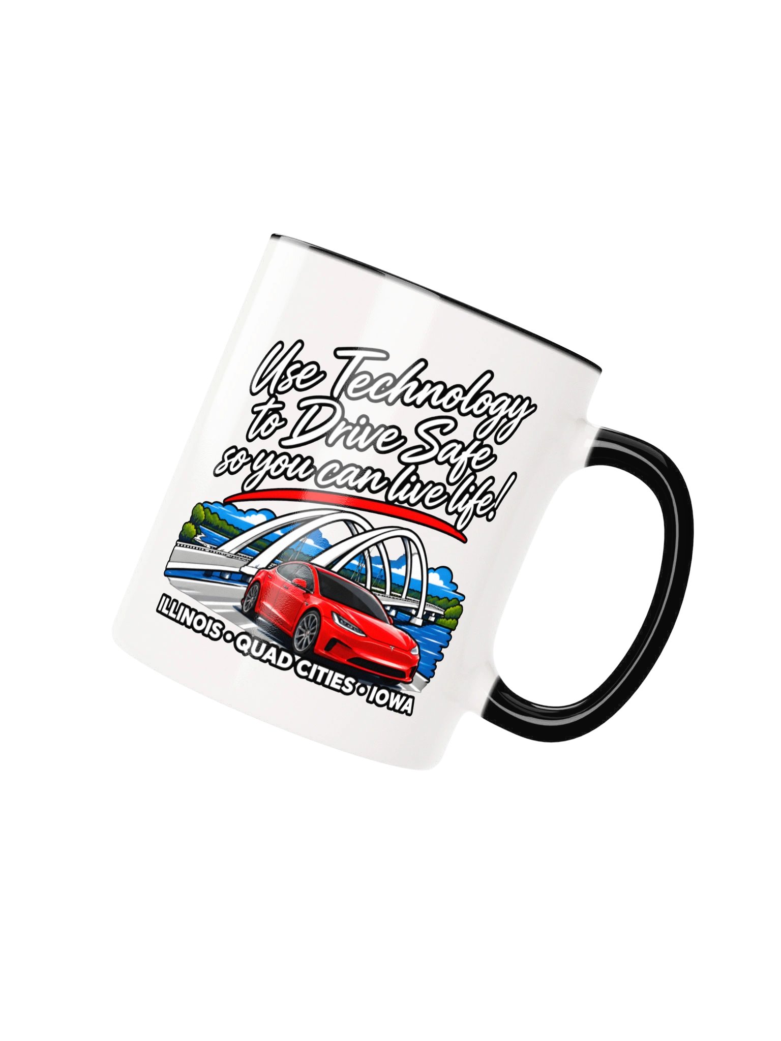QC Tesla Guy New Logo Design Coffee Cup product image (5)