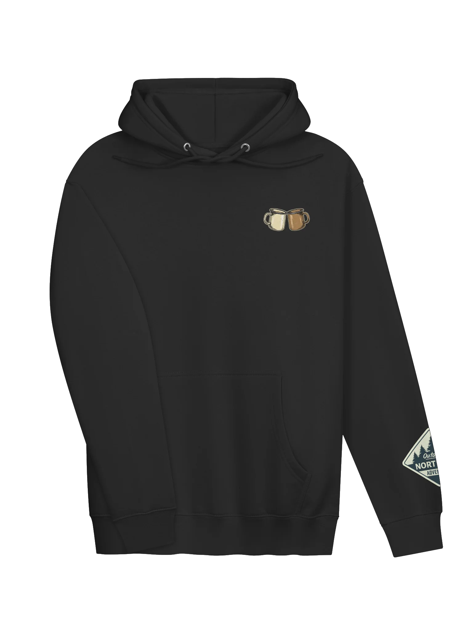 I’d Share My Last Cup of Coffee With You – Outdoorsy Couples Sweatshirt product image (3)