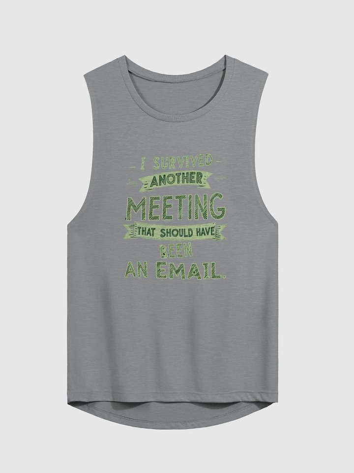 Email Meeting Survivor Bella+Canvas Women's Flowy Muscle Tank product image (2)