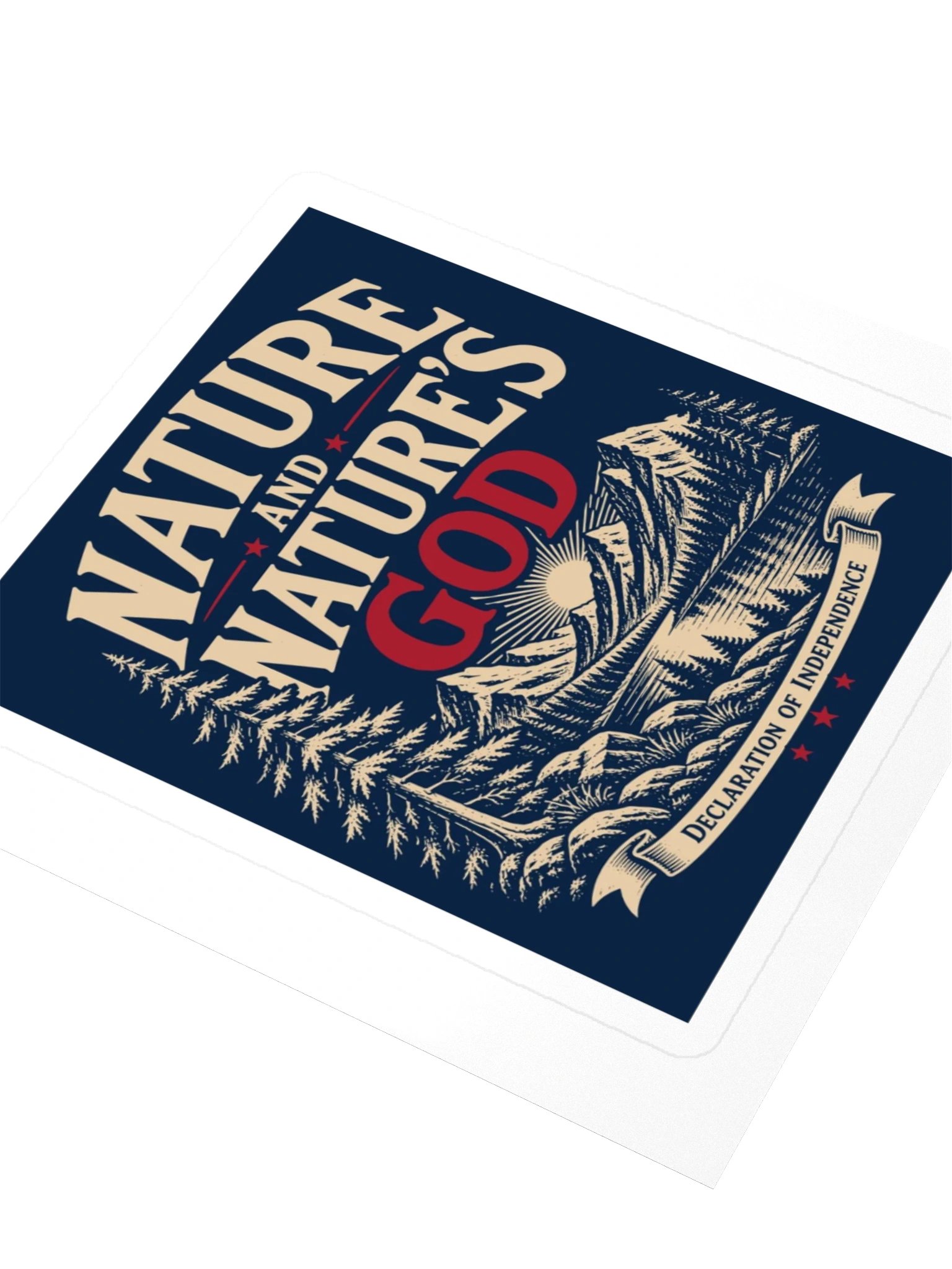 Nature & Nature's God Sticker product image (3)