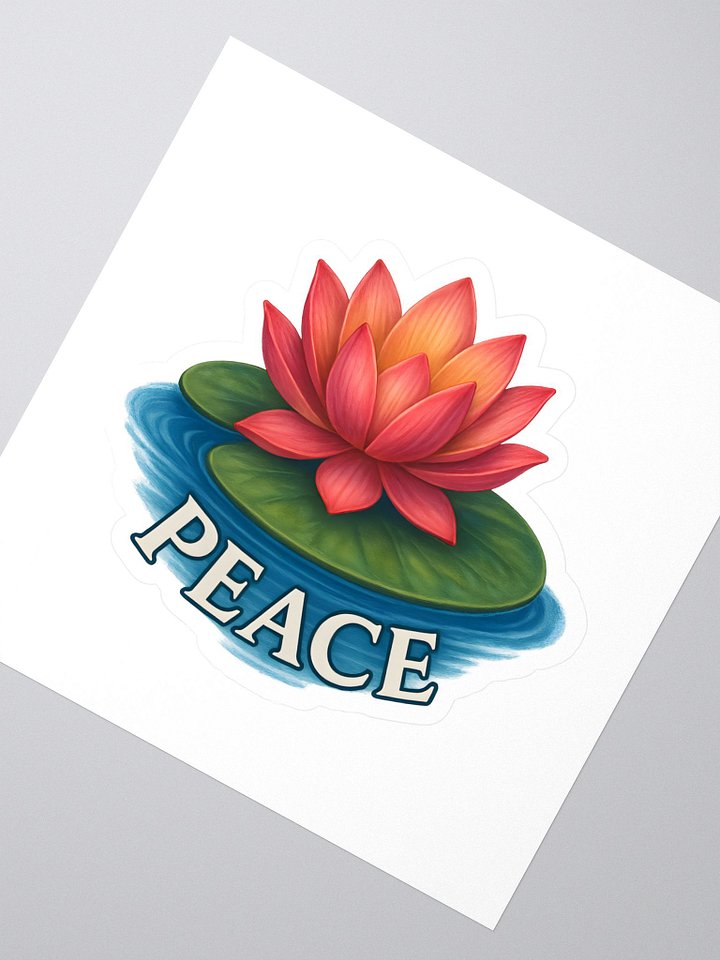 lotus sticker product image (2)
